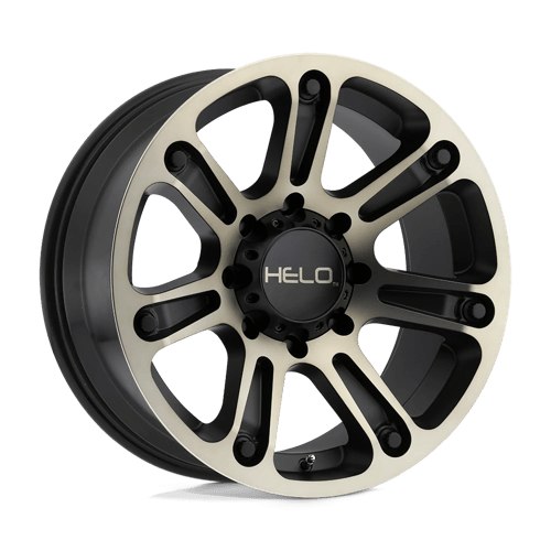 Helo HE904 Satin Black Mach W/ Dark Tint 17x9 0 6x139.7mm 106.1mm - Wheelwiz