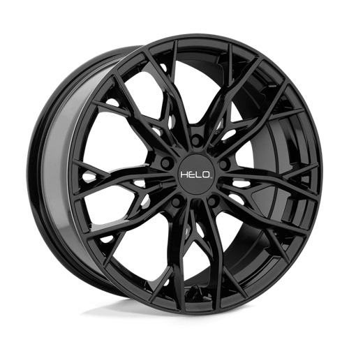 Helo HE907 Gloss Black 16x7 +38 5x114.3mm 72.6mm - WheelWiz
