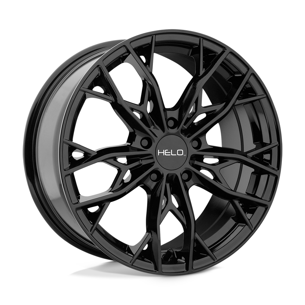 Helo HE907 Gloss Black 18x8 +40 5x114.3mm 72.6mm - WheelWiz