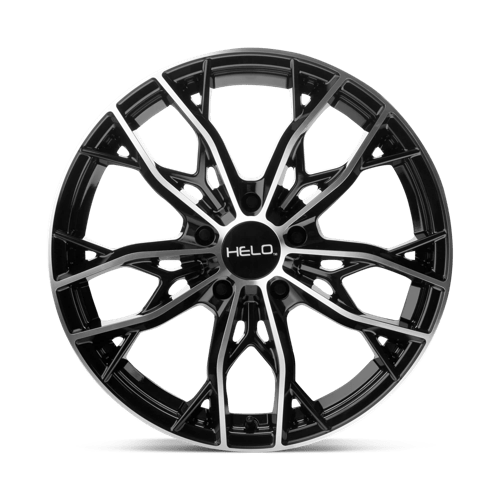 Helo HE907 Gloss Black Machined 18x8 +40 5x114.3mm 72.6mm - WheelWiz
