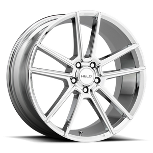 Helo HE911 Chrome 20x8.5 +40 5x108mm 72.6mm - WheelWiz