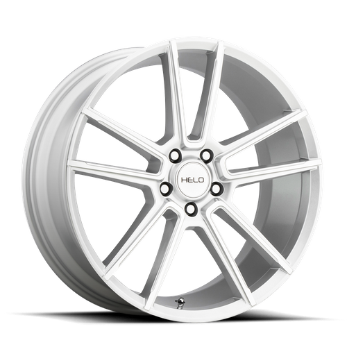 Helo HE911 Silver Machined 20x8.5 +40 5x108mm 72.6mm - WheelWiz