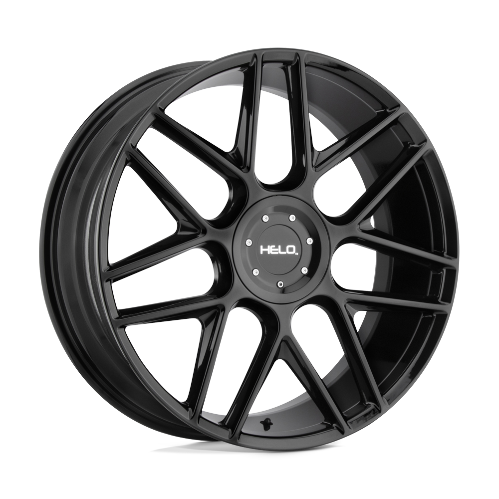 Helo HE912 Gloss Black 17x7.5 +38 5x110|5x115mm 72.6mm - WheelWiz