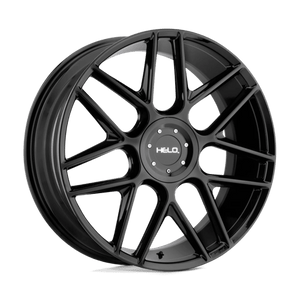 Helo HE912 Gloss Black 17x7.5 +38 5x110|5x115mm 72.6mm - WheelWiz