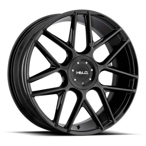Helo HE912 Gloss Black 17x7.5 +18 5x115|5x120mm 74.1mm