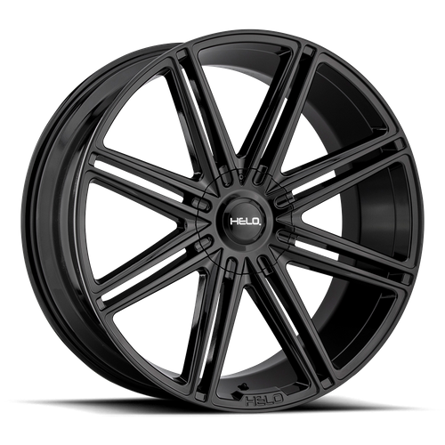 Helo HE913 Gloss Black 24x10 +30 6x135|6x139.7mm 100.3mm - WheelWiz