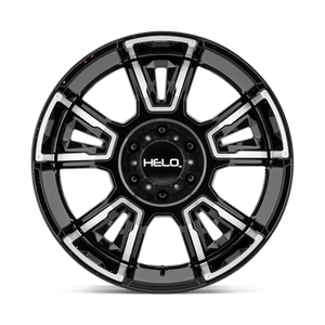Helo HE914 Gloss Black Machined 20x10 -18 8x170mm 125.1mm - Wheelwiz
