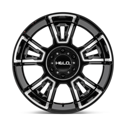 Helo HE914 Gloss Black Machined 20x9 0 6x135mm 87.1mm - Wheelwiz