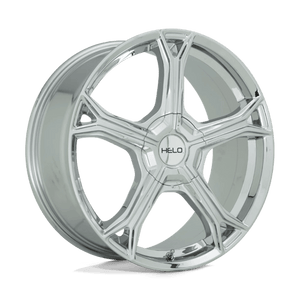 Helo HE915 Chrome 20x8.5 +40 5x112|5x114.3mm 72.6mm - WheelWiz