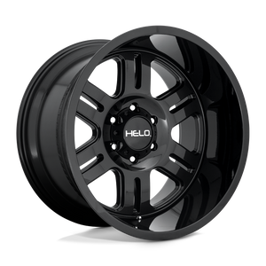 Helo HE916 Gloss Black 20x12 -44 8x165.1mm 125.1mm - WheelWiz