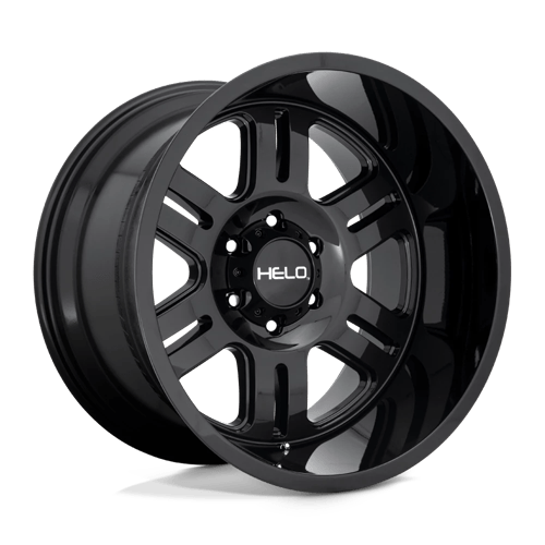 Helo HE916 Gloss Black 20x12 -44 5x127mm 71.5mm - Wheelwiz