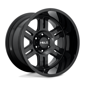 Helo HE916 Gloss Black 20x10 -18 5x139.7mm 78.1mm - WheelWiz