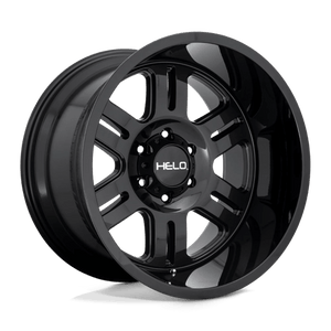 Helo HE916 Gloss Black 18x9 +18 8x165.1mm 125.1mm - Wheelwiz