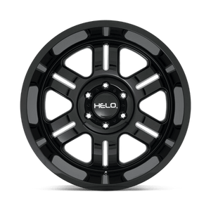 Helo HE916 Gloss Black 20x9 +18 8x165.1mm 125.1mm - WheelWiz