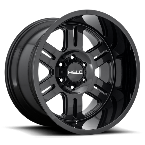 Helo HE916 Gloss Black 20x9 +18 6x114.3mm 66.1mm