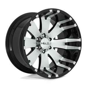 Helo HE917 Gloss Black Machined 20x12 -44 5x139.7mm 78.1mm - Wheelwiz
