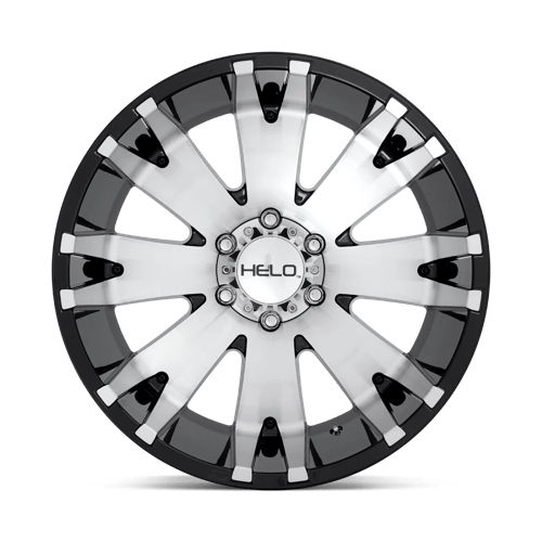 Helo HE917 Gloss Black Machined 20x12 -44 5x139.7mm 78.1mm - Wheelwiz