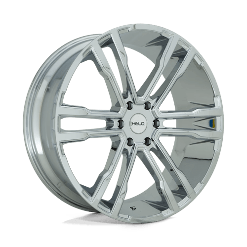 Helo HE918 Chrome 24x9.5 +15 6x139.7mm 106.1mm - WheelWiz