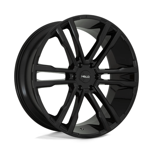 Helo HE918 Gloss Black 20x9 +15 6x139.7mm 106.1mm - Wheelwiz