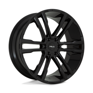 Helo HE918 Gloss Black 22x9.5 +30 6x139.7mm 100.3mm - WheelWiz