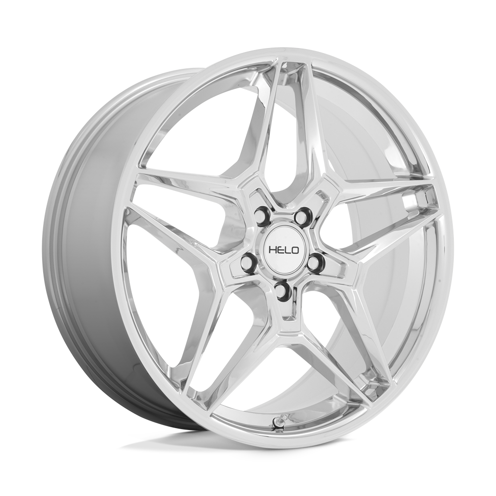 Helo HE919 Chrome 20x8.5 +40 5x114.3mm 72.6mm - WheelWiz