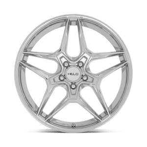 Helo HE919 Chrome 17x7.5 +38 5x105mm 56.5mm - Wheelwiz