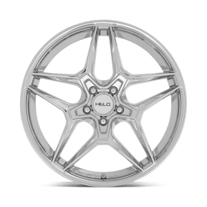 Helo HE919 Chrome 18x8 +40 5x114.3mm 72.6mm - WheelWiz