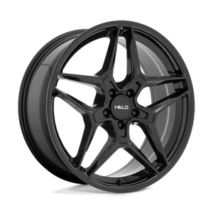 Helo HE919 Gloss Black 20x8.5 +40 5x108mm 72.6mm - WheelWiz