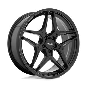 Helo HE919 Gloss Black 18x8 +40 5x112mm 66.6mm - WheelWiz