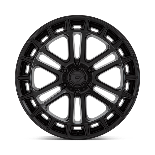 Fuel Offroad D718 HEATER Matte Black 22x10 -13 6x135mm 87.1mm - Wheelwiz