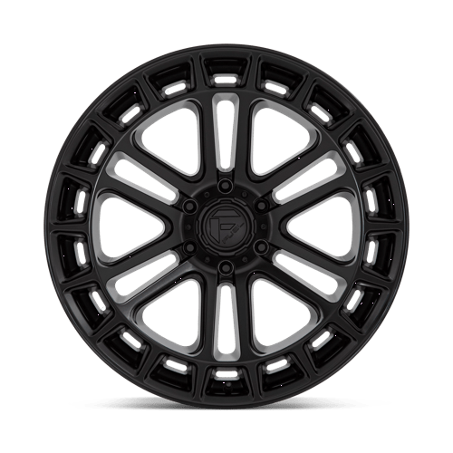 Fuel Offroad D718 HEATER Matte Black 22x10 -13 6x139.7mm 106.1mm - Wheelwiz