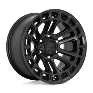 Fuel Offroad D718 HEATER Matte Black 17x9 -12 6x135mm 87.1mm - WheelWiz