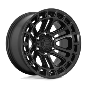 Fuel Offroad D718 HEATER Matte Black 17x9 -12 6x135mm 87.1mm - WheelWiz