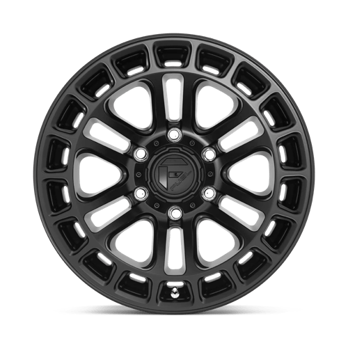 Fuel Offroad D718 HEATER Matte Black 18x9 +1 6x135mm 87.1mm - Wheelwiz