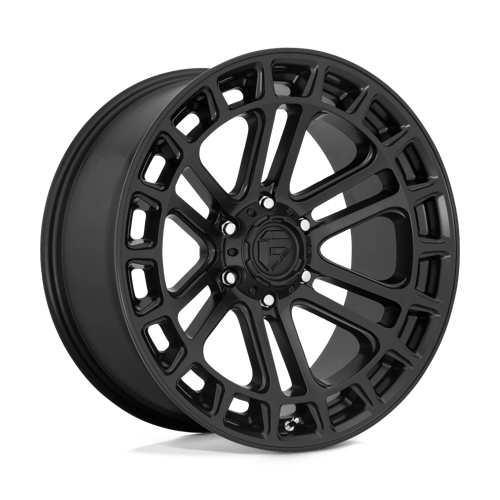 Fuel Offroad D718 HEATER Matte Black 20x9 +1 6x139.7mm 106.1mm - Wheelwiz