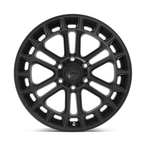 Fuel Offroad D718 HEATER Matte Black 20x9 +1 6x139.7mm 78.1mm - Wheelwiz