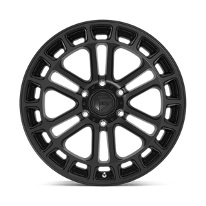 Fuel Offroad D718 HEATER Matte Black 20x9 +1 6x139.7mm 78.1mm - Wheelwiz