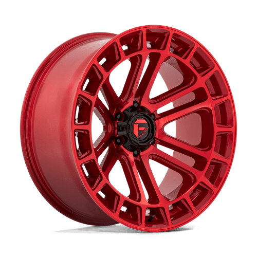 Fuel Offroad D719 HEATER Candy Red Machined 22x10 -13 6x135mm 87.1mm - Wheelwiz