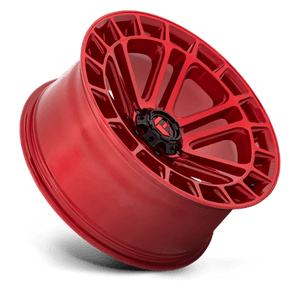 Fuel Offroad D719 HEATER Candy Red Machined 22x10 -13 6x135mm 87.1mm - Wheelwiz