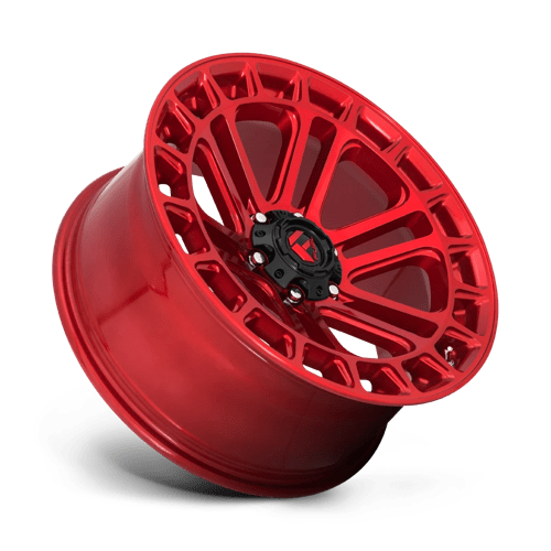 Fuel Offroad D719 HEATER Candy Red Machined 20x9 +1 6x139.7mm 78.1mm - Wheelwiz