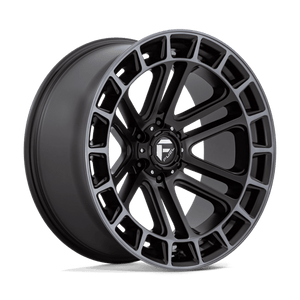 Fuel Offroad D720 HEATER Matte Black Ddt Machined 22x10 -13 6x135mm 87.1mm - Wheelwiz