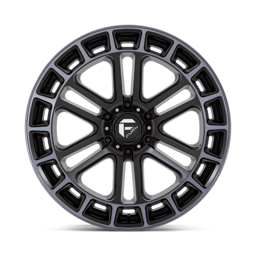 Fuel Offroad D720 HEATER Matte Black Ddt Machined 22x10 -13 6x135mm 87.1mm - Wheelwiz