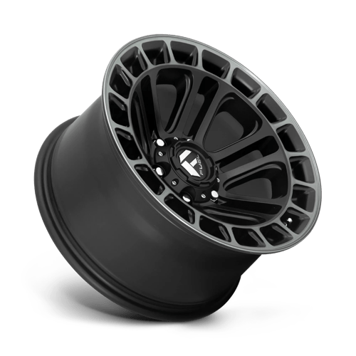 Fuel Offroad D720 HEATER Matte Black Ddt Machined 18x9 +1 6x139.7mm 106.1mm - Wheelwiz