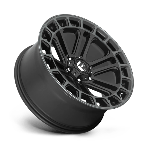 Fuel Offroad D720 HEATER Matte Black Ddt Machined 20x9 +1 6x139.7mm 78.1mm - Wheelwiz