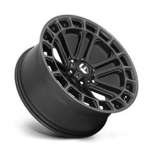 Fuel Offroad D720 HEATER Matte Black Ddt Machined 20x9 +1 6x139.7mm 106.1mm - Wheelwiz
