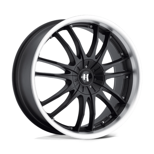 Helo HE845 Gloss Black Machined 17x7.5 +42 5x114.3|5x127mm 72.6mm