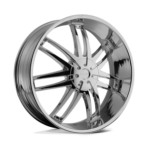 Helo HE868 Chrome 20x8.5 +38 6x135|6x139.7mm 100.3mm - WheelWiz