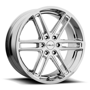 Helo HE908 Chrome 22x9 +30 6x120mm 66.9mm - WheelWiz