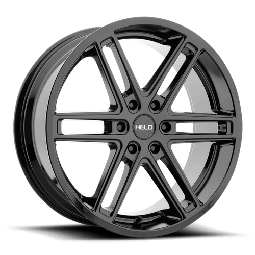 Helo HE908 Gloss Black 22x9 +30 6x120mm 66.9mm - WheelWiz