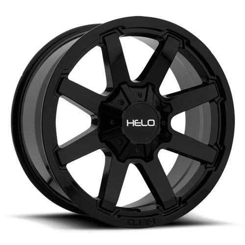 Helo HE909 Gloss Black 17x9 -12 6x135|6x139.7mm 106.1mm - Wheelwiz